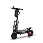 Electric Scooter Adult,Total Power 6000W，Max Speed 95KMH, 105KM Long Range Battery,60V Dual Drive, 11-inch Wheels, Foldable Off-Road Electric Scooter Adults with Removable Seat