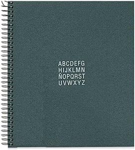 Miquelrius - Cuaderno de Direcciones y Teléfonos, Tamaño 4º R (137 x 160 mm), Hojas de 102 g/m² con Índice Alfabético, Cubierta Cartón Plastificado, Colección Cosmic, Color Gris Grafito