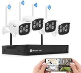 Wireless Surveillance System with 4