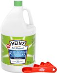 Heinz All Natural Cleaning Vinegar 1 Gallon Bottle with By The Cup Swivel Spoons
