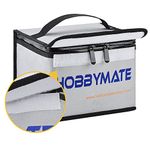 HOBBYMATE Lipo Battery Safe Bag Fireproof - for Lipo Battery Charging Lipo Battery Storage