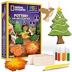 NATIONAL GEOGRAPHIC Modeling Clay Arts & Crafts Kit - Air Dry Clay for Kids Craft Projects, Clay Christmas Ornament Kit, DIY for Kids 8-12, (Amazon Exclusive)