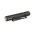 OLIGHT i3T Carbon Fiber Slim Torch 180 Lumens LED Pocket Flashlight Battery Power Light Handy Tail Switch Dual Direction Pocket Clip for Multiple Carrying (Carbon Fiber)