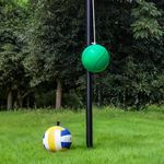 Miveda Tetherball Ball and Rope, 12