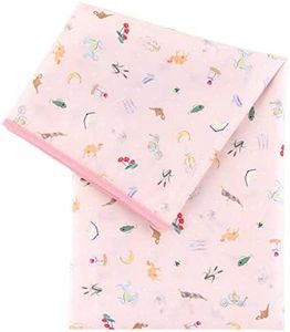 Bumkins Disney Baby Splat Mat for Under High Chair, Babies Toddlers Eating Mess Mat, Waterproof Reusable Cloth for Arts and Crafts, Playtime Mat for Kids, Floor or Table 42inx42in, Princess Magic Pink