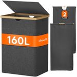 Lifewit 160L Double Laundry Hamper 