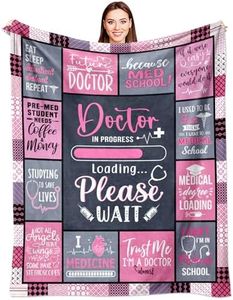 vxdrzgt Medical Student Gifts - Gifts for Medical Students - Best Med School Student Gifts - Med Student Gift for Women Throw Blanket 60" x 50"