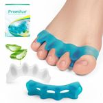 Promifun Toe Separators, 8 Pack Bunion Corrector for Women/Men, Toe Spacers, Foot Alignment - Dividers to Correct Bunions, Hammertoes, Relief Restore Feet