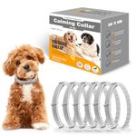 Nodfens Calming Collar for Dogs, Adjustable Dog Pheromones Calming Diffuser, Pet Stop Peeing and Anxiety Relief, 6PCS 60 Day Long-Term Effect