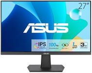 ASUS 27 Inch Monitor - 1080P, IPS, 