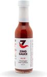 Zing Hot Sambal Oelek Chili Garlic Sauce - Spicy Chili Crisp Indian Sauce. 5 oz Bottle. Chili Paste for Marinade, Condiment, or Dipping Sauce. Vegan Red Asian Chili Sauce