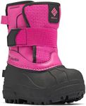 Columbia Youth Unisex Toddler TODDLER BUGABOOT CELSIUS Boots, Wild Fuchsia, Black, 4