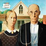 Grant Wood: American Gothic jigsaw: 1000 piece jigsaw (1000-piece jigsaws): 1000-piece Jigsaw Puzzles