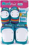 187 Killer Pads Moxi Skate Knee Pads, Elbow Pads, and Wrist Guards, Six Piece Pad Set, Moxi Jade, XL Thick
