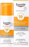 Eucerin Protector solar facial anti edad con ácido hialurónico FPS 50+, Sun, 50 ml