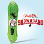 Sledsterz The Original Kids' Snowboard by Geospace (Green)