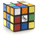 Rubik’s Cube Sensory Cube, Classic Brain Teaser Fidget Toy, for Adults & Kids Ages 7+