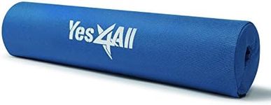 Yes4All Barbell Foam Nylon Bar Pad/PVC Bar Pad - 16 Inch Barbell Pad for Squats, Lunges & Hip Thrust (Blue- Single), Model Number: 810019297212