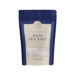 SALTCRAFT COMPANY - Baja Sea Salt, Fine Grain Crystals, Low Sodium 30%, Kosher Certified & Mineral Salt, No Additives - 16 Ounce