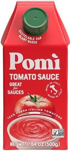 Pomì Tomato Sauce - Creamy, Velvety Italian Tomato Sauce with a Touch of Salt - Made in Italy, No Additives or Preservatives - 100% Fresh Italian Tomatoes - 17.64oz Carton (Pack of 12)
