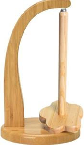 Athena's Elements Wood Yarn Holder for Knitting and Crocheting, Crochet Gift for Knitting Lovers, Wooden Yarn Spinner for crocheting well, gift for girls, women (Light Brown)