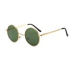 JoXiGo Sunglasses Mens Women Polarised UV400 Protection - Retro Round Classic Metal Frame