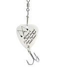 10 Years Wedding 10 Years & I'm Still Hooked Love Your Best Catch Ever Fishing Lure Gift Anniversary Christmas Valentines's Day Gifts for Husband or Boyfriend