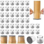 40PCS Chair Leg Floor Protectors Fu