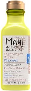 Maui Moisture Lightweight Curls + Citrus Fragranced Flaxseed Conditioner For Curly & Wavy Hair 385mL