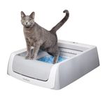 PetSafe Self-cleaning cat litter box PetSafe ScoopFree, fully automatic cat litter box, with automatic calculator and integrated health monitor, grey