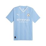 Manchester City FC Season 2023/2024 Official Home Authentic Unisex Puma T-Shirt M