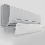 WITFORMS/PREMIUM - Adjustable AC air deflector suitable for split air conditioners. Enhance cooling and heating circulation