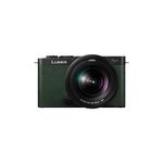 Panasonic Lumix DC-S9KE-G Full Frame Mirrorless Open Gate Vlogging Camera, 24.2MP, 6K /4K Video, 779 Point PDAF, Image Stabilisation, Free-Angle Screen, 5Ghz WiFi, Olive Green, 20-60mm (x3 Zoom) Lens