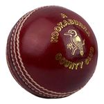 Kookaburra County Club, 4.75oz Cricket Ball, Red, Youths