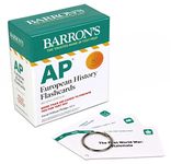 AP European History Flashcards, Second Edition: Up-to-Date Review + Sorting Ring for Custom Study: More Than 450 Cards to Prepare You for Test Day (Barron's AP Prep)