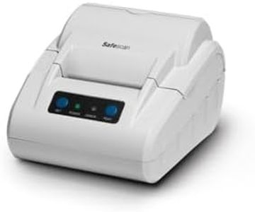 Safescan TP-230 Impresora térmica gris imprime resultados de conteo de contadoras de dinero - Contadoras de efectivo - Contadoras de billetes - Contadoras de monedas - Balanzas contadoras de dinero