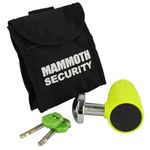 Mammoth Security Motorcycle Disc Lock MDX-12 16mm Thick Heavy Duty Pin - Sold Secure Gold Approved Motorbike Scooter Disclock