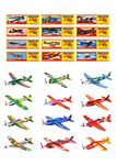 HENBRANDT Pack Of 12 Classic World War II Flying Plane Gliders – Polystyrene Pinata Toy Loot Party Bag Fillers Wedding