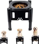 Elevated Raised Dog Bowls, Adjustab