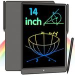 Upgraded LCD Writing Tablet for Kids, Toddler Toys Richgv 14 inch Writing Tablet for Kids Drawing Tablets Doodle Board Road Trip Essentials Kids Birthday Gifts