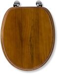 Croydex Antique Pine Effect Toilet 