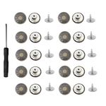 Jeans Buttons, 10 Piece Jeans Buttons Replacement, 17mm Adjustable Jeans Buttons, Removable Metal Button with Screwdriver, Removable Pants Buttons, for Jeans, Clothing, Pants, Bags