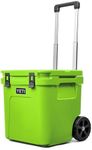 YETI Roadie 48 Wheeled Cooler with Retractable Periscope Handle, Venom