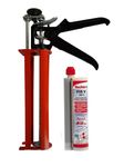 AASONS Steel Body Chemical Dispenser Re-Baring Caulking Gun for Chemical Injection Mortars (with Fisher Chemical)