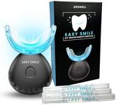 Easy Smile - Professional Teeth Whitening Kit with 32X LED Lamp - 3 Whitening Gels - Fast and Effective Whitening, Removes Deep Stains - Safe for Tooth Enamel