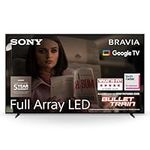 Sony BRAVIA XR, XR-55X90L, 55 Inch, Full Array LED, Smart TV, 4K HDR, Google TV, ECO PACK, BRAVIA CORE, Perfect for PlayStation5, Aluminium Seamless Edge Design, 5 Year Warranty