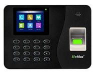 SR Security System Biomax Fingerprint Time & Attendance System WL20 Biometric with Wi-Fi.