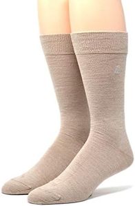 Warrior Alpaca Socks - Men's Trouser Alpaca Socks - Beige -