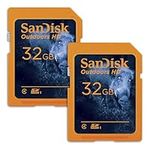 SanDisk 32GB 2-Pack Outdoors HD SDH