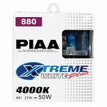 Piaa 18880 880 Xtreme White Plus High Performance Halogen Bulb, (Pack of 2)